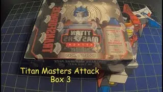 Titan Masters Attack Booster Box 3!! Transformers TCG