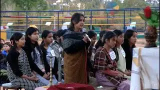 School of Democracy. Model Youth Gram Sabha at PM SHRI School JNV Nongstoin, West Khasi Hills.