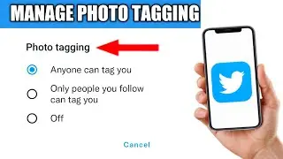 How to manage who can tag you to a photo on Twitter - Photo tagging on Twitter
