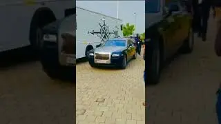 Two all time greats in a single frame #mohanlal and #rollsroyce