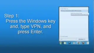 How to Setup VPN on Windows 7