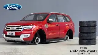 HD Miniature | Highly Detailed Realistic Ford Endeavour/Everest 1:18 Scale Model