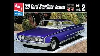 Unboxing The 1960 Ford Starliner Custom Model Kit By AMT/ERTL