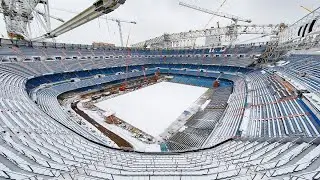 Snow has arrived in Madrid,Spain 7.1.2021