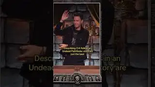 Undead Crit Fail #shorts #comedy #pathfinder #zombie