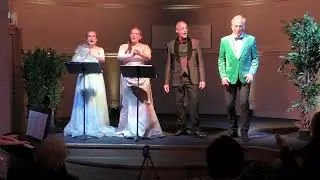 LA VIE PARISIENNE. Par nos chansons et par nos cris / Feu partout. Quatuor. OFFENBACH.