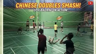 SHOCKING Results! 😱 We Tried the Chinese Doubles Badminton Drill . @AkashCoach 