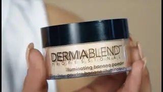 How To Use Dermablend's New Illuminating Banana Powder