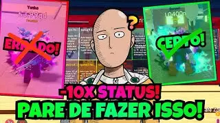 ISSO TE FAZ FARMAR 𝟭𝟬𝗫 𝗠𝗘𝗡𝗢𝗦 NO ANIME FIGHTING SIMULATOR ENDLESS!⭐