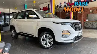 (इसका Base Model भी आता है?😮)2024 MG Hector Plus Style Base model 2.0 Diesel 7Str. Features & price🔥