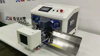 JCW-CS09 Roller Type Flexible Wires Cutting Stripping and Twisting Machine
