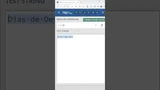 Delimitadores de #regex - Expressões Regulares | Dias de Dev #shorts
