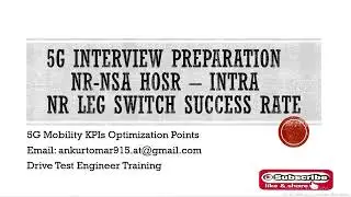 5G Mobility Optimization Points || 5G KPIs