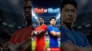Red or Blue? Choose Your Legend ⚽ #football #ai #messi #ronaldo #video live #live