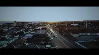 Neighborhood aerial during lockdown.