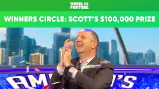 Scott Donated His $145,000 in Winnings to Charity | Wheel of Fortune