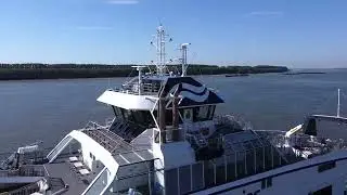 BC Ferries Island 5 (Kwigwis) Un-Docking and Pre-Departure Trials.
