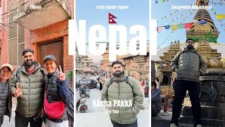 Nepal Series🇳🇵| Kathmandu Tour - Swayambhunath Stupa + Pashupatinath + Patan Durbar Square