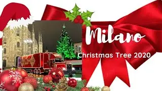 Milano Albero Di Natale | Milan Christmas Tree 2020 |Christmas Tree Light Show |Piazza Duomo