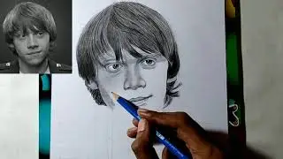 Drawing Ron Weasley from Harry Potter