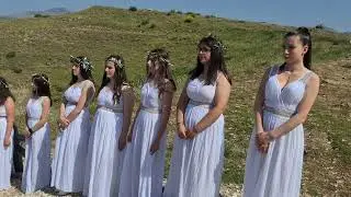 LINA MENDONI GREEK MINISTER OF CULTURE VISIT ARKEOLOGICAL PARK FOINIKE