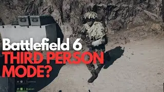Battlefield 6  &ndash; Playing in 3rd Person! Glitch Gameplay