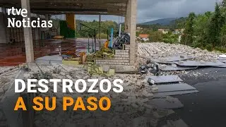 BORRASCA KIRK: VUELOS CANCELADOS, CORTES FERROVIARIOS y DERRUMBE de TEJADOS en el NORTE de ESPAÑA |