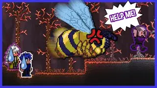 We took a NOOB through Terraria's Hardest seed..
