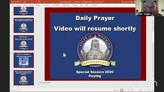 Special Session May 15 House AM