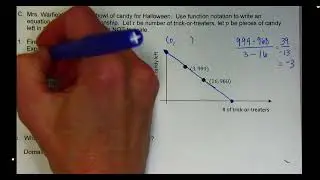 writing linear equations from stories
