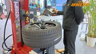 High-Precision Tyre Mounting/Demounting for Low-Profile & Off-Road Tires - U-650F PRO Tire Machine