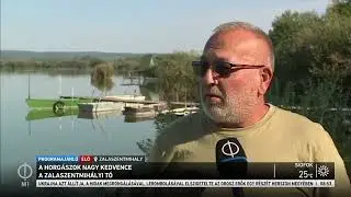 A horgászok nagy kedvence a zalaszentmihályi tó – M1 Ma reggel – Programajánló – 2022-08-15