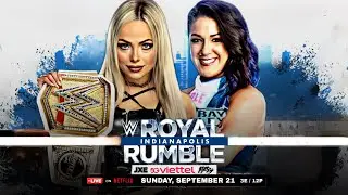 WWE 2K25 ROYAL RUMBLE PLE MATCH CARD - TOMORROW ON MY CHANNEL