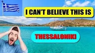 Charleroi Airport Belgium To Thessaloniki Walking Tour Greece | 4K | Aegean Sea | গ্রীস এজিয়ান সাগর