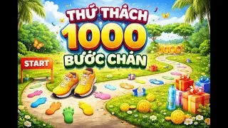Thử Thách 1.000 Bước Chân | Một Ngày Đi Chậm Lại 👣