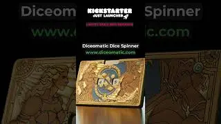 The Kickstarter campaign for the Diceomatic Retro Dice Spinner is officially Live!