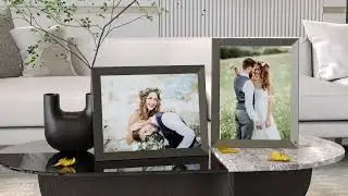 BSIMB 32GB WiFi Digital Photo Frame 15-Inch, Large Electronic Picture Frame with Touch Screen