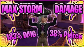 Wizard101: MAX STORM DAMAGE AND PIERCE BUILD