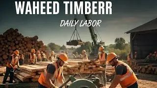 Wood Harvest & Cutting: Waheed Timber's Daily Work