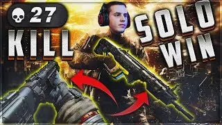 CoD Blackout | 27 Kills Rampart/Mog Solo Win