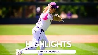 LSU Baseball Walks-Off Wofford in Game 1 of Regional Tournament | Highlights