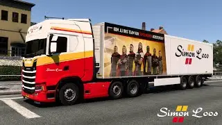 ETS2 [1.43] Scania S410 - Superhelden van Simon Loos 🇳🇱