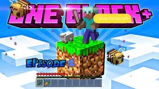 Minecraft one block episode first like share comment subscribe @minecraft #minecraft 