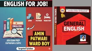 English | HR Patel | Noun | Amin |Patwari | Wardboy Aya | cgvyapam | CGPSC