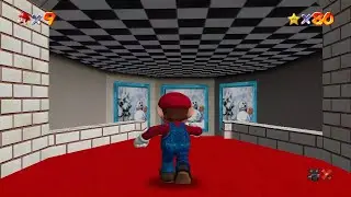 Super Mario 64 PC Port HD Texture Pack (Realistic) 60FPS