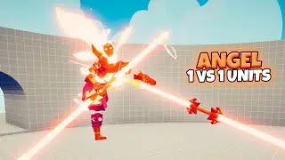 ANGEL 1 vs 1 UNITS. HIDDEN UPDATE | TABS Totally Accurate Battle Simulator Gameplay