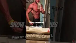 Show day Obliques. #npccompetitor #MastersBodybuilding #aged45years #npc #bodybuilding