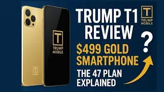 Trump Mobile T1 Phone Review &ndash; $499 Gold Smartphone with The 47 Plan  #TrumpMobile #T1Phone #tuche