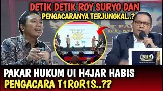 CERDAS,, PAKAR HUKUM UI INI H4JAR HABIS HABISAN PENGACARA RRT ? ROY SURYO PUN TERJUNGKAL DI DEBAT..?