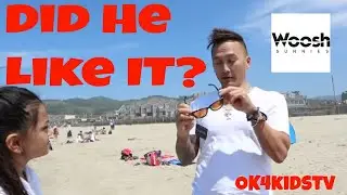 Canon Beach Oregon  The Best Style Sunglasses Collection Woosh Sunnies Giveaway ok4kidstv video 180
